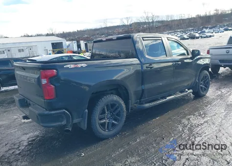 2021 Chevrolet Silverado 1500 4Wd Short Bed Custom из США, поврежденный, VIN 1GCPYBEK2MZ237331